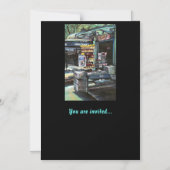 NYC、ユニオン·スクエア、クリソコリア·モーニング マグネット招待状 (正面)