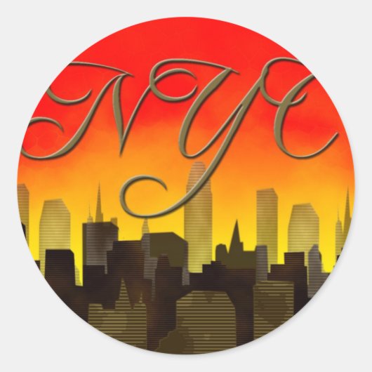 nyc ラウンドシール (正面)