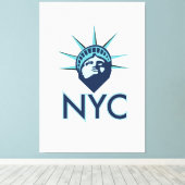 NYC リバティ キャンバスプリント (インサイチュ (ウッドフロア))