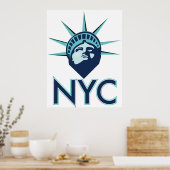 NYC リバティ ポスター (キッチン)