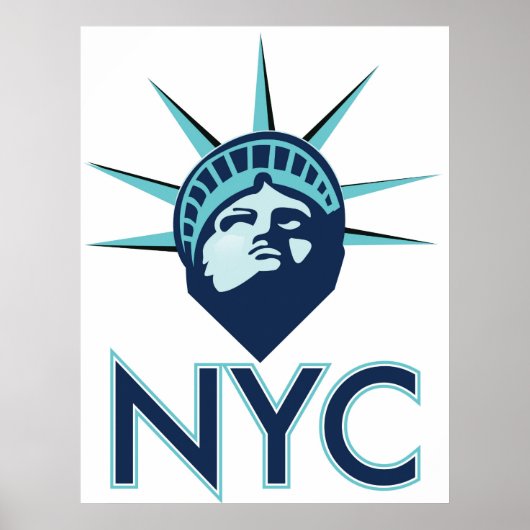NYC リバティ ポスター (正面)