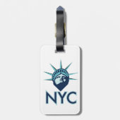 NYC リバティ ラゲッジタグ (裏面縦)