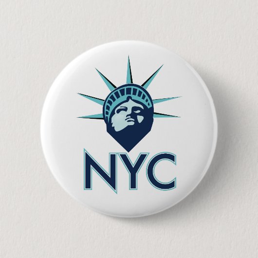 NYC リバティ 缶バッジ (正面)