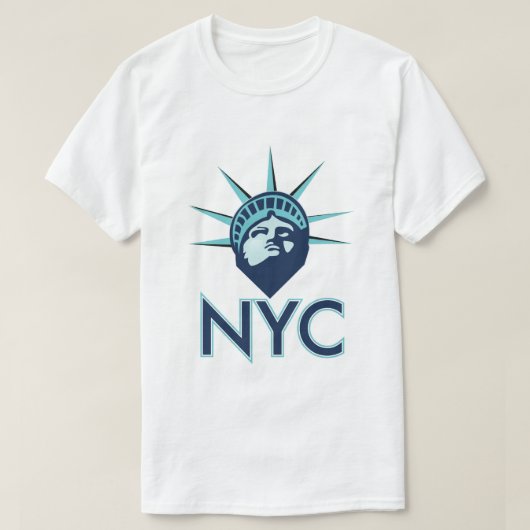NYC リバティ Tシャツ (デザイン正面)