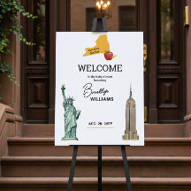 NYC ローカルランドマーク ベビーシャワー ウェルカム