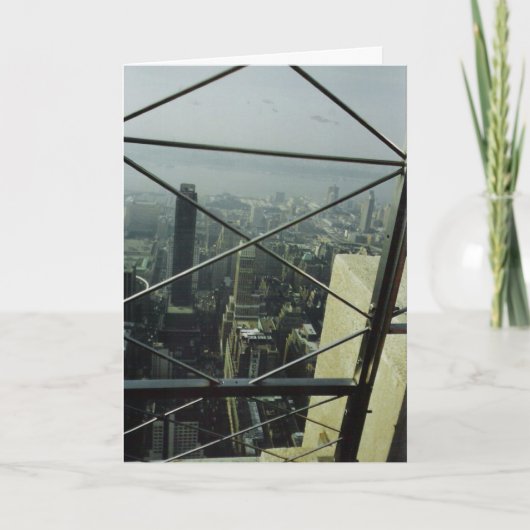 「NYC #1」祝賀状 カード (正面)