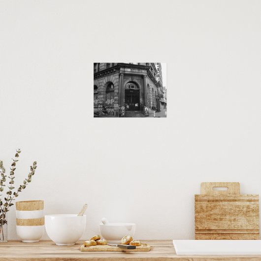 NYC、2003年放棄建物 ポスター (キッチン)