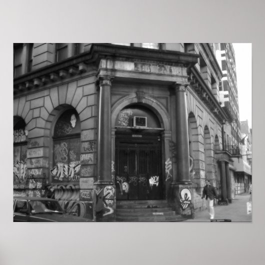 NYC、2003年放棄建物 ポスター (正面)