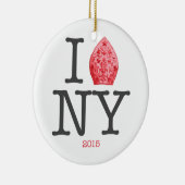 NYC 2015年法皇 セラミックオーナメント (右)