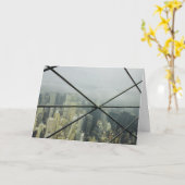 「NYC #2」祝賀状 カード (黄色い花)