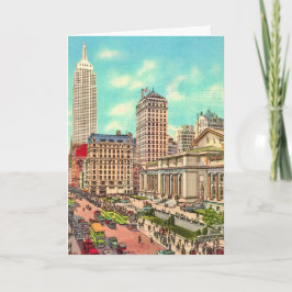 NYC - 42ndストリート＆5thアベニュー カード