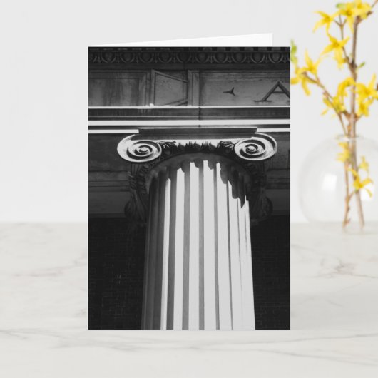 NYC Architecture I カード (黄色い花)