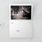 NYC Bull カード (内部)