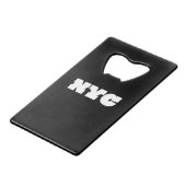 NYC Classic クレジットカード栓抜き (裏面アングル)