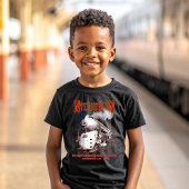 NYC Dreyfuss Hudson Locomotive. American flag Tシャツ