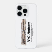 NYC Dreyfuss Hudson Steam Locomotive. Profile iPhoneケース (裏面)