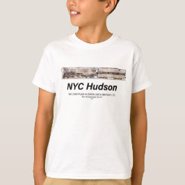 NYC Dreyfuss Hudson Steam Locomotive. Profile Tシャツ