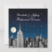 NYC ESBスカイラインブルースタームーンリハーサルディナー 招待状 (正面)