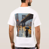 NYC Essentials：メンズティー Tシャツ (裏面)