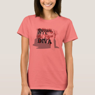 NYC Evil Regal Diva Ringer Shirt - Dana Edition Tシャツ