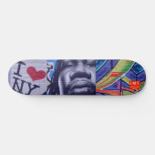 NYC GRAFFITI スケートボード/JMT USA スケートボード (横)