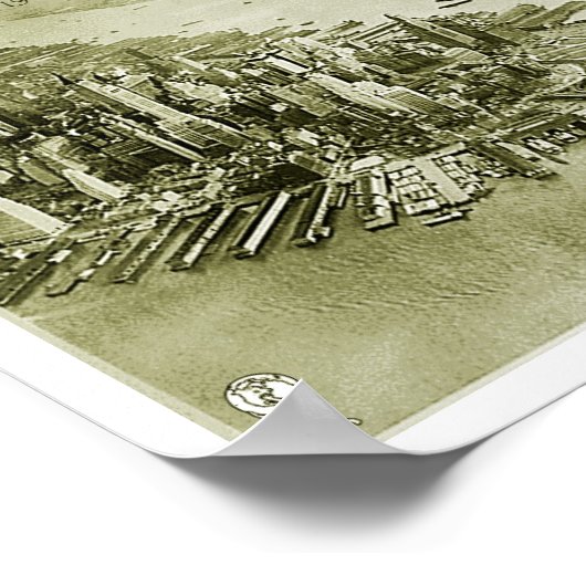 NYC、Howard Roarkの設計 ポスター (角)