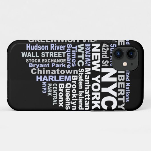 NYC iPhoneケースメイト Case-Mate iPhoneケース (裏面(横))