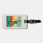 NYC - Liberty女性 ラゲッジタグ (正面横)