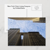 NYC Living Canyons写真ポストカードby CricketDiane ポストカード (正面/裏面)