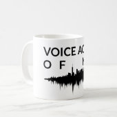 NYC Magの声優 コーヒーマグカップ (正面左)