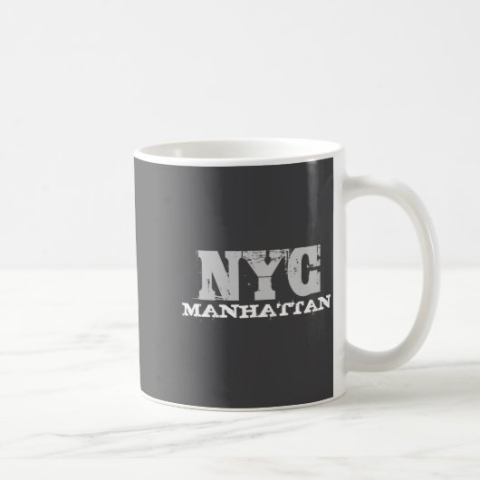 Nyc Manhattan Creative New York City Template  コーヒーマグカップ (右)