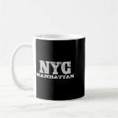 Nyc Manhattan Creative New York City Template _1  コーヒーマグカップ (左)