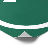 NYC Manhattan Exit Interstate Highway Freeway Road ポスター (角)