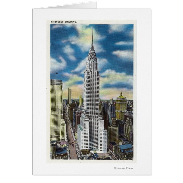 NYC, New Yorkクライスラーの外観 (正面)