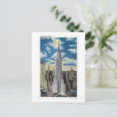 NYC, New Yorkクライスラーの外観 ポストカード (スタンド正面)