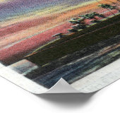 NYC, New York自由の女神のサンライズ ポスター (角)