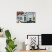 NYC, New York42nd通り端子の表示 ポスター (ホームオフィス)