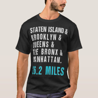 NYC New York Souvenir Marathon Runner 26 Miles Tシャツ