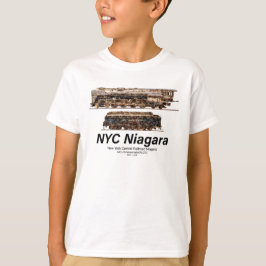 NYC Niagara – American Train Steam Locomotive Tシャツ