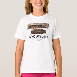 NYC Niagara – American Train Steam Locomotive Tシャツ