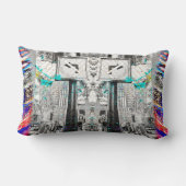 NYC NYグラフィティシティ装飾用クッション ランバークッション (裏面)