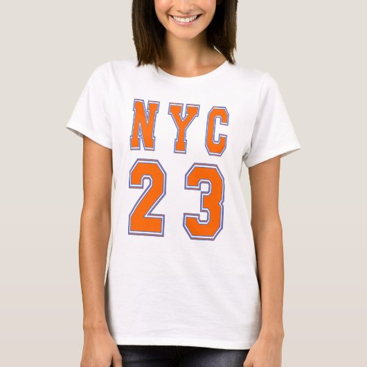 NYC、NY、ニューヨーク、ビッグアップル Tシャツ (正面)