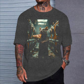 NYC "Pizza Rat" Tee, Famous Subway Rat Graphic  Tシャツ