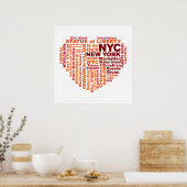 NYC poster ポスター (キッチン)