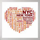 NYC poster ポスター (正面)