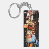 NYC Times Square Broadway Acrylic Keychain キーホルダー (正面左)