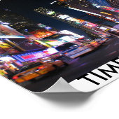 NYC_Times_Square、TIMES SQUARE、ニューヨーク ポスター (角)
