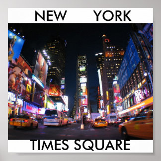 NYC_Times_Square、TIMES SQUARE、ニューヨーク ポスター