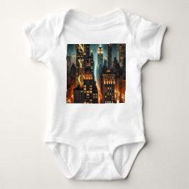 NYC Toddler Graphic T-Shirt – Iconic New York Cit ベビーボディスーツ