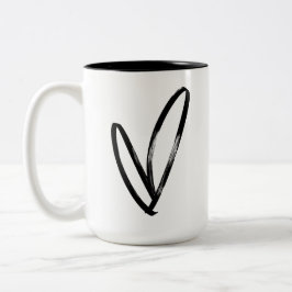 NYC Valentine’s Coffee Mug – Love in the City ツートーンマグカップ